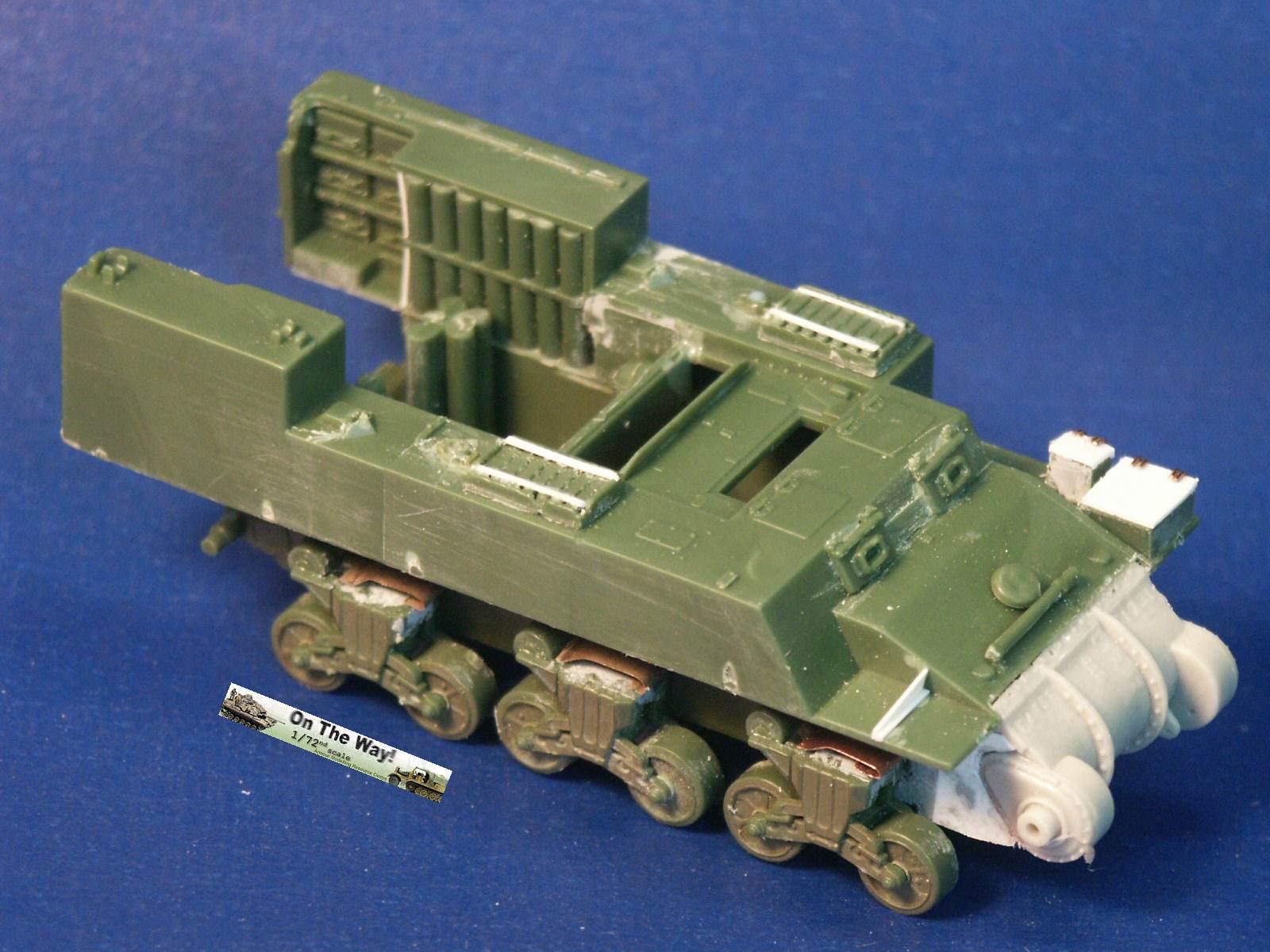 US Army M12 Gun Motor Carriage kits and M30 Ammunition Carrier